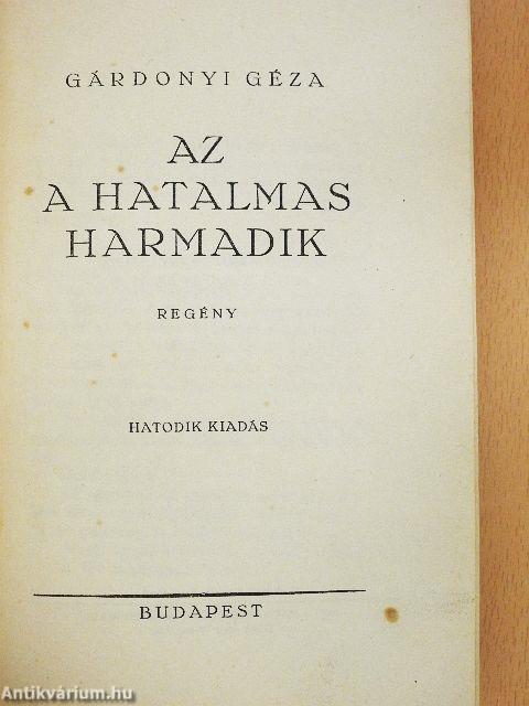 Az a hatalmas harmadik