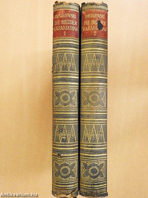 Die Brüder Karamasow I-II. (gótbetűs)