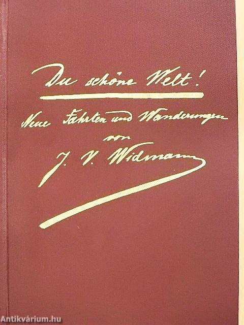 Du schöne Welt! (gótbetűs)