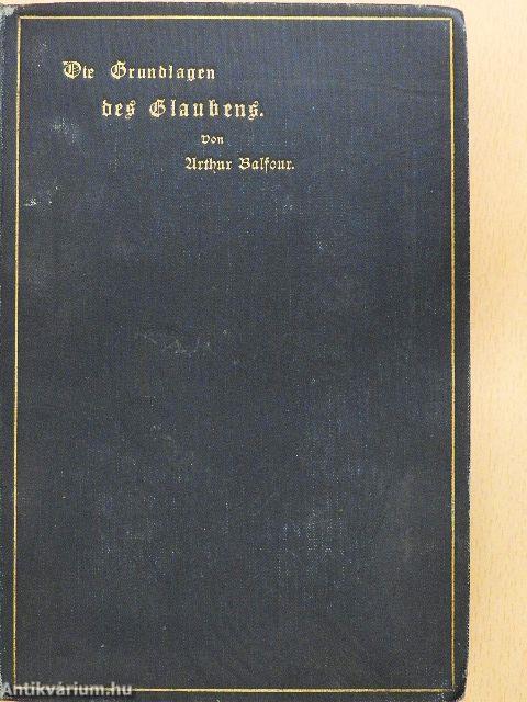Die Grundlagen des Glaubens (gótbetűs)