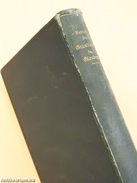 Die Grundlagen des Glaubens (gótbetűs)