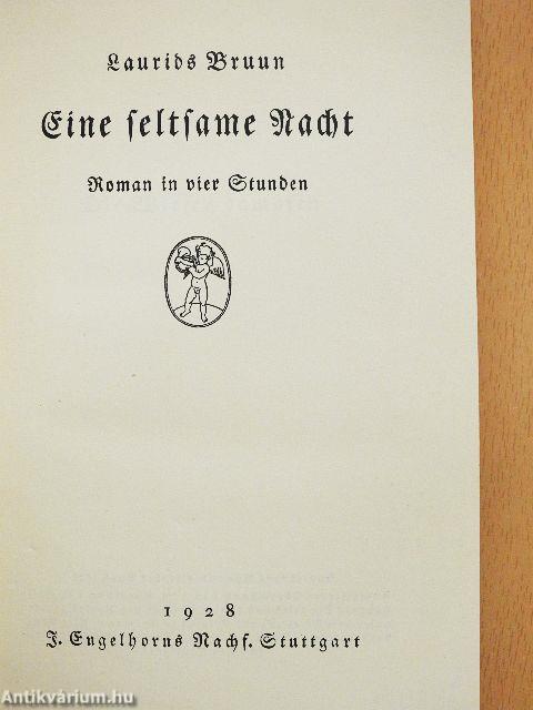 Eine seltsame Nacht (gótbetűs)