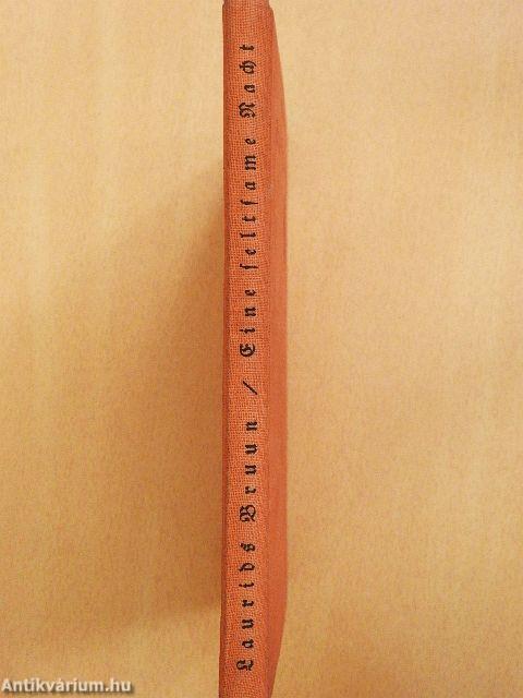 Eine seltsame Nacht (gótbetűs)