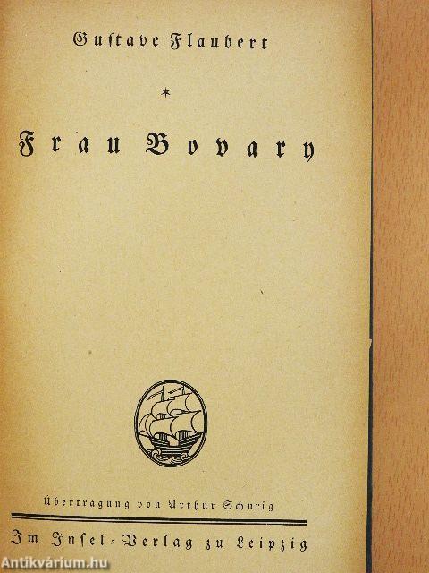 Frau Bovary (gótbetűs)