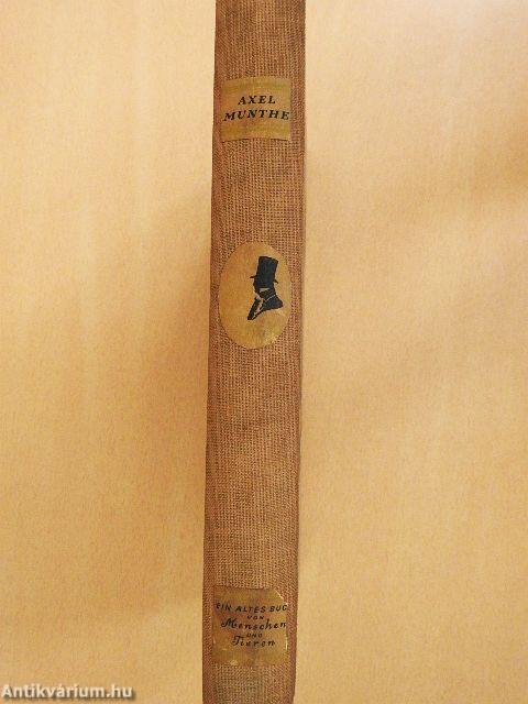 Ein altes Buch von menschen und Tieren (gótbetűs)