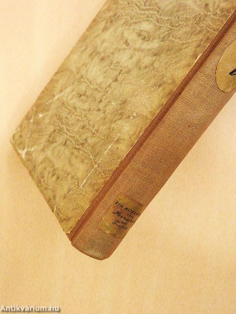 Ein altes Buch von menschen und Tieren (gótbetűs)