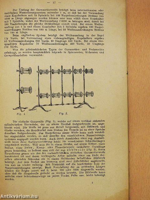 Die Untersuchung und Prüfung der Baumwollgespinste