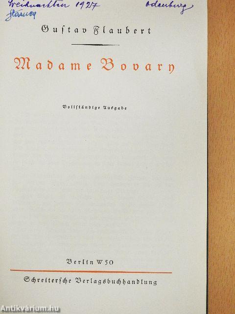 Madame Bovary (gótbetűs)