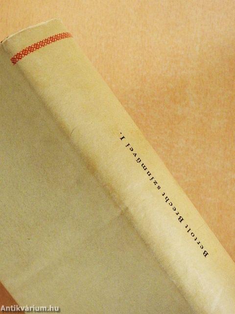 Bertolt Brecht színművei I-II.
