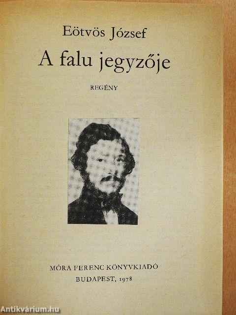 A falu jegyzője