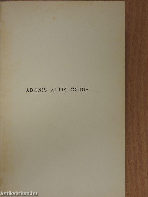 Adonis, Attis, Osiris