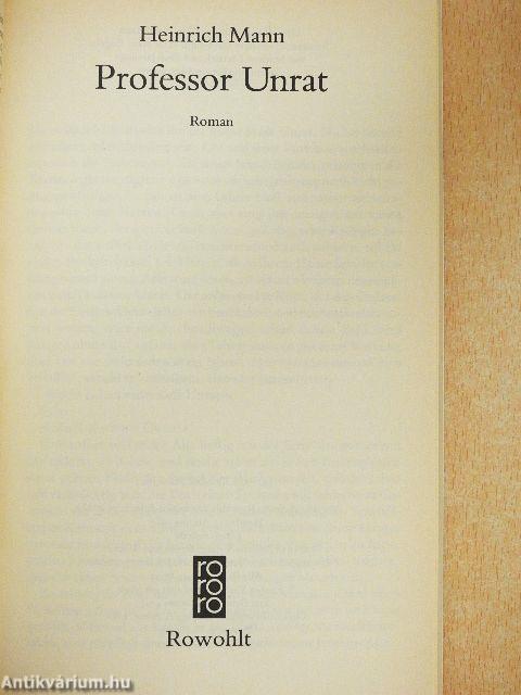 Professor Unrat