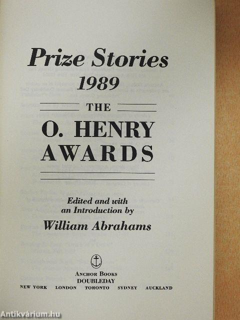 Prize Stories 1989