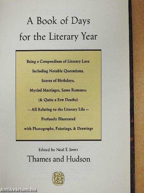 A Book of Days for the Literary Year