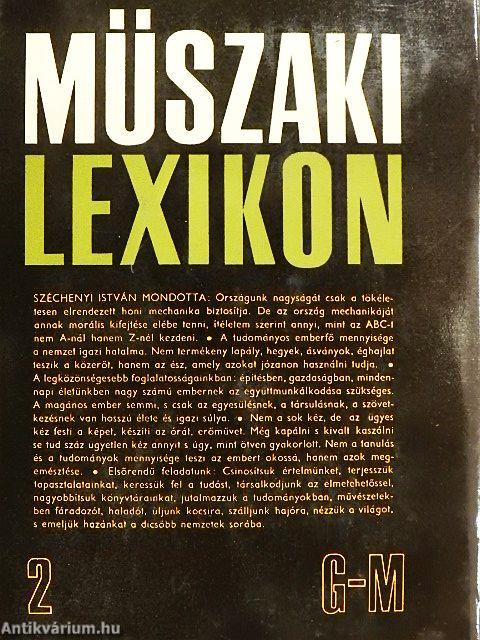 Műszaki lexikon 2.
