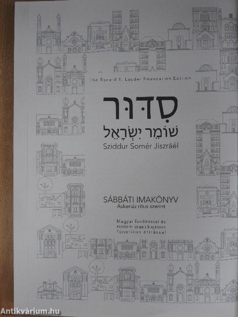 Sábbáti imakönyv