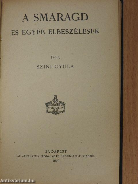 Giarion/A vér/Dr. Pokol/A smaragd és egyéb elbeszélések