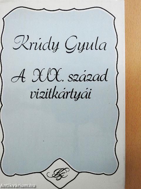 A XIX. század vizitkártyái