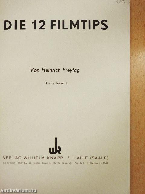 Die 12 Filmtips