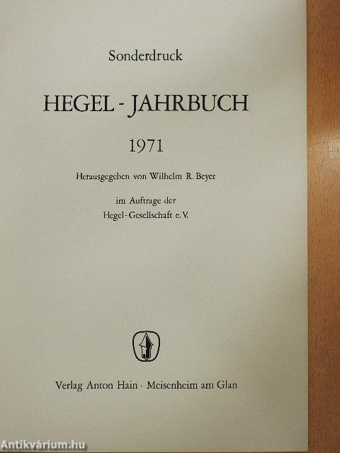 Die Problematik der Bürgerlichen Gesellschaft in der Hegelschen Ästhetik und bei den Romantikern