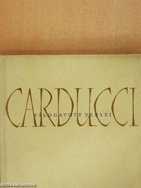 Giosue Carducci válogatott versei