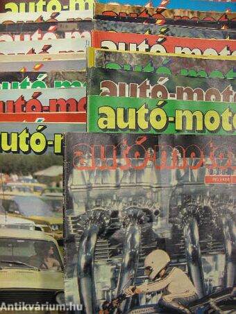 Autó-Motor 1982. (nem teljes évfolyam)