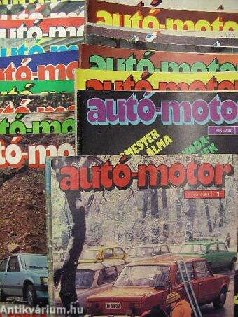 Autó-Motor 1983. (nem teljes évfolyam)