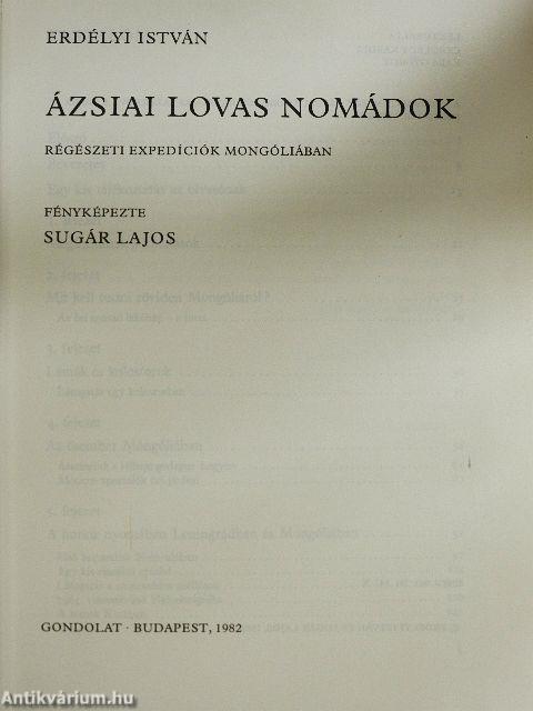 Ázsiai lovas nomádok