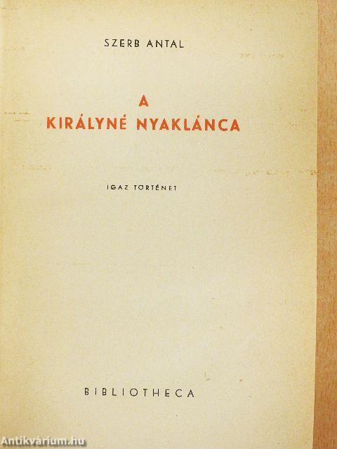 A királyné nyaklánca