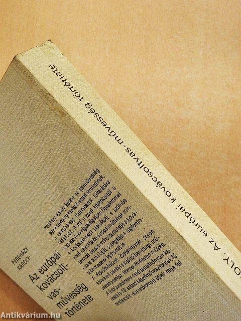 Az európai kovácsoltvas-művesség története