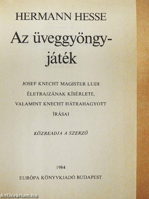 Az üveggyöngyjáték