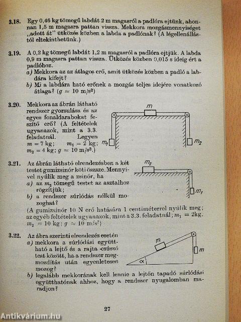 Fizikai feladatok I.