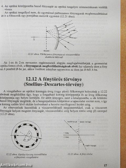 Fizika - Optika, hőtan