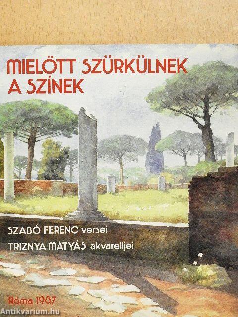 Mielőtt szürkülnek a színek
