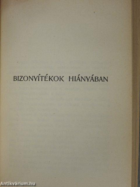 Anci doktor lesz/Bizonyítékok hiányában/Elbeszélések