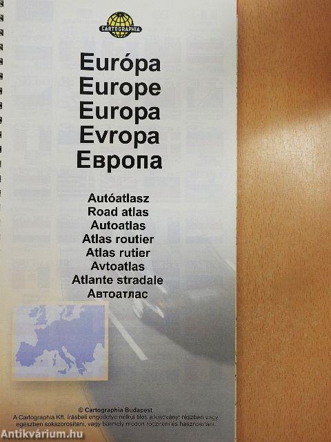 Európa - Autóatlasz