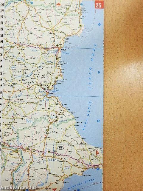 Európa - Autóatlasz