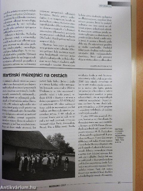 Múzeum 4/2007