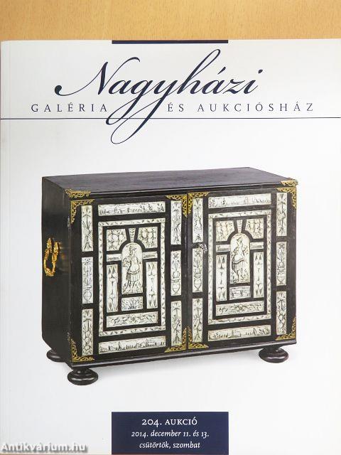 Nagyházi Galéria és Aukciósház 204. aukció