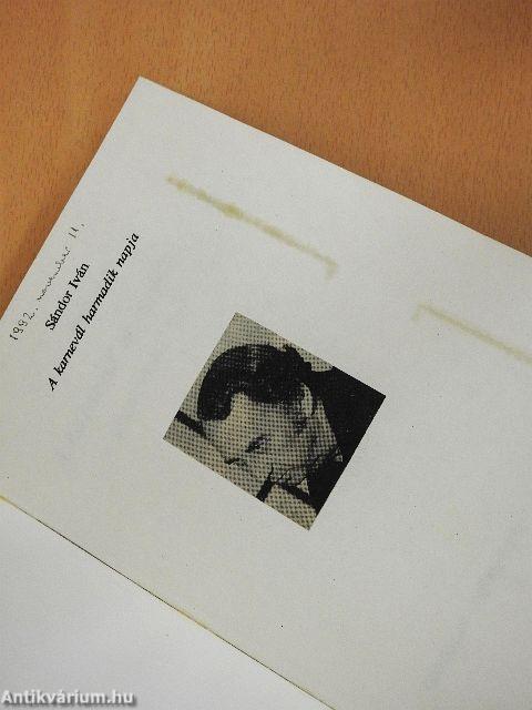 A karnevál harmadik napja