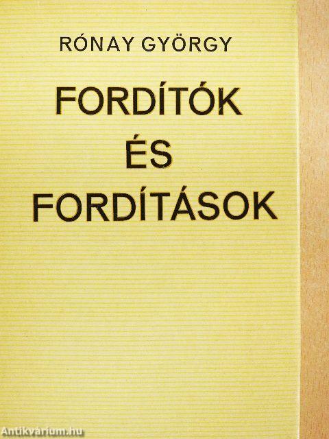 Fordítók és fordítások