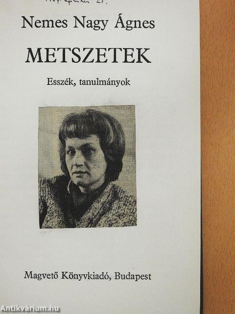 Metszetek