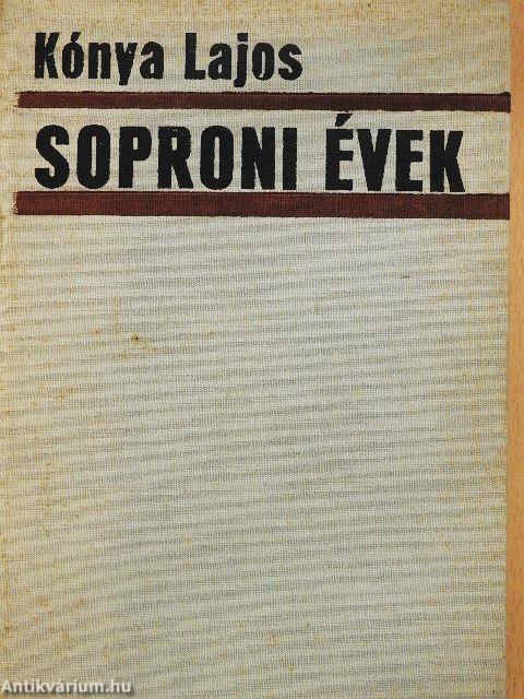 Soproni évek