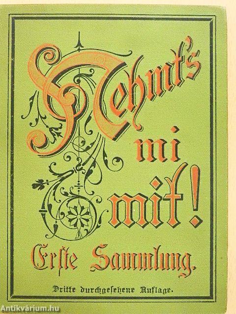 Nehmt's mi' mit! I. (gótbetűs)