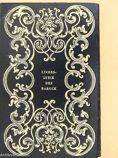 Liebeslyrik des Barock