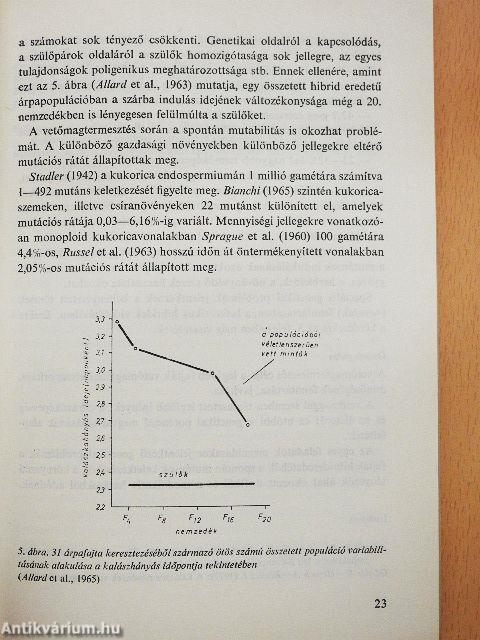 A vetőmagtermesztés genetikai alapjai