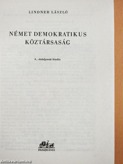 Német Demokratikus Köztársaság