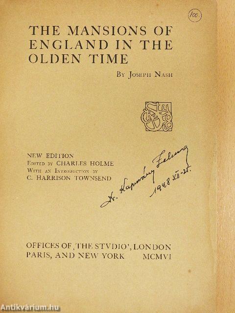The Mansions of England in the Olden Time