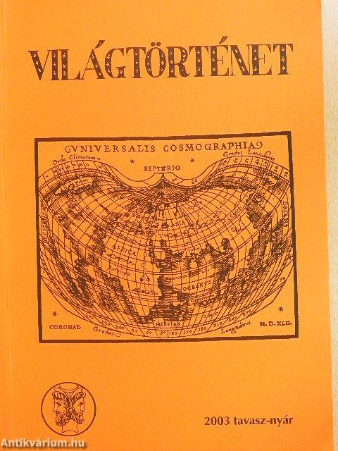 Világtörténet 2003. tavasz-nyár