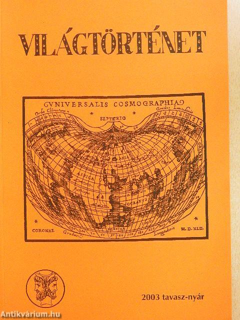 Világtörténet 2003. tavasz-nyár